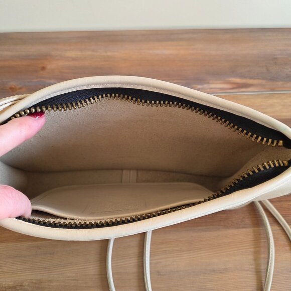 Coach vintage 90's Quinn Convertible Crossbody bag In Bone Color - Picture 12 of 16